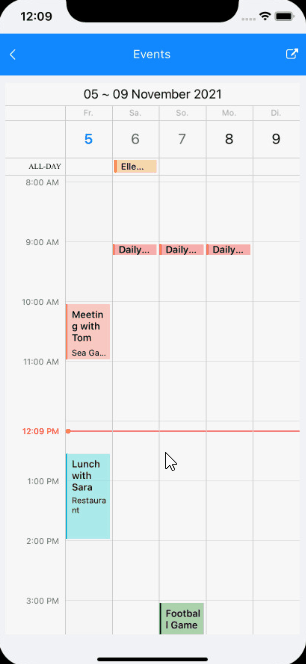 Scheduling UI Events