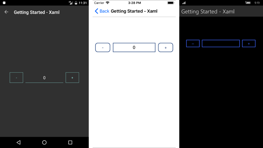 NumericInput Getting Started Example