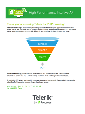 RadPdfProcessing Overview image