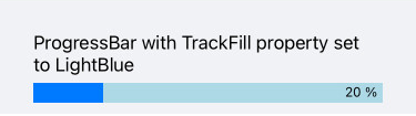 ProgressBar Track Fill