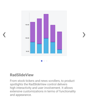 RadSlideView example