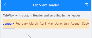 TabView Scrolling Tabs