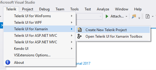 Visual Studio New Project Create