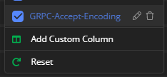 Created custom column