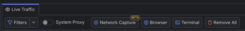 the "Network Capture" feature
