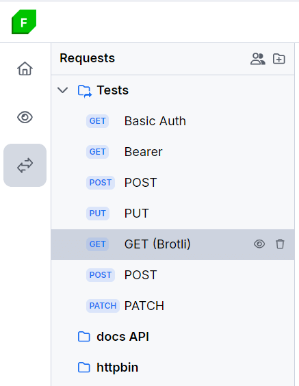 Requests lists