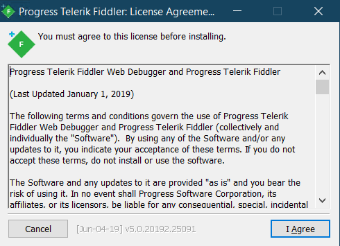 Agree to License Agreement