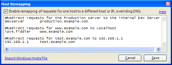 Host Remapping