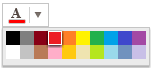 Kendo UI for jQuery ColorPicker with a basic palette