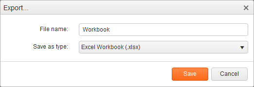Kendo UI for jQuery Exporting to Excel