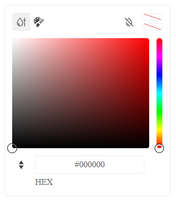 Kendo UI for jQuery FlatColorPicker with Basic Configuration