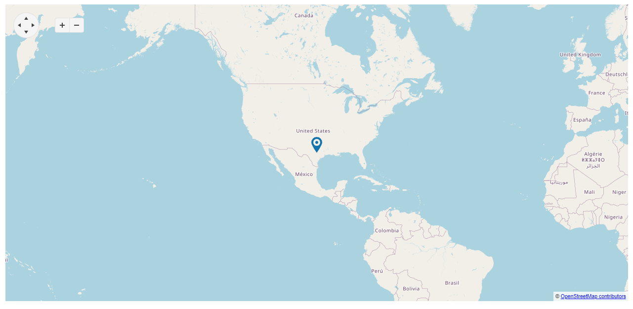 Kendo UI for jQuery Map Overview