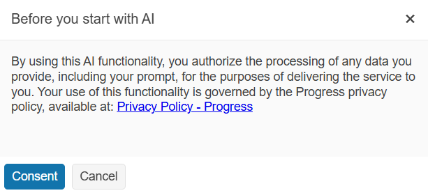 User Consent for AI Summaries