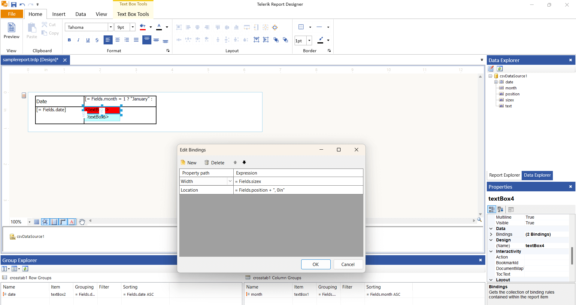 Layered Background Rendering for Overlapping Date Ranges
