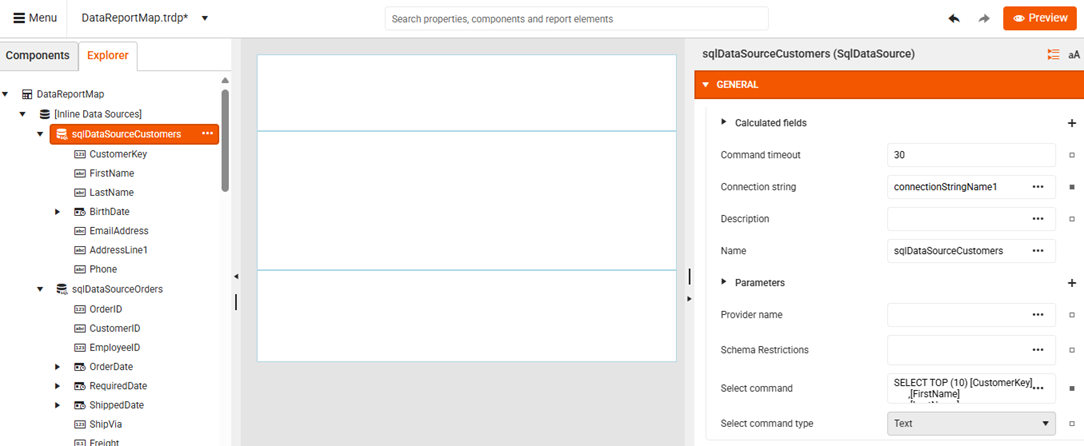 GraphQL Data Source Settings ><