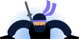 Ninja Looking ><