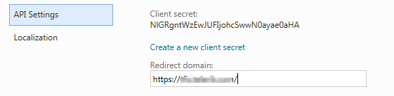 liveid client secret