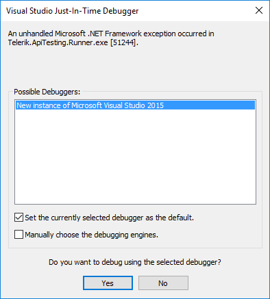 Select VS Instance