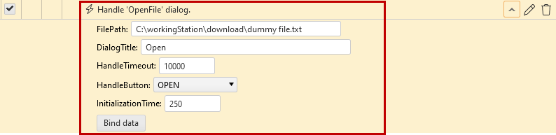 OpenFile dialog