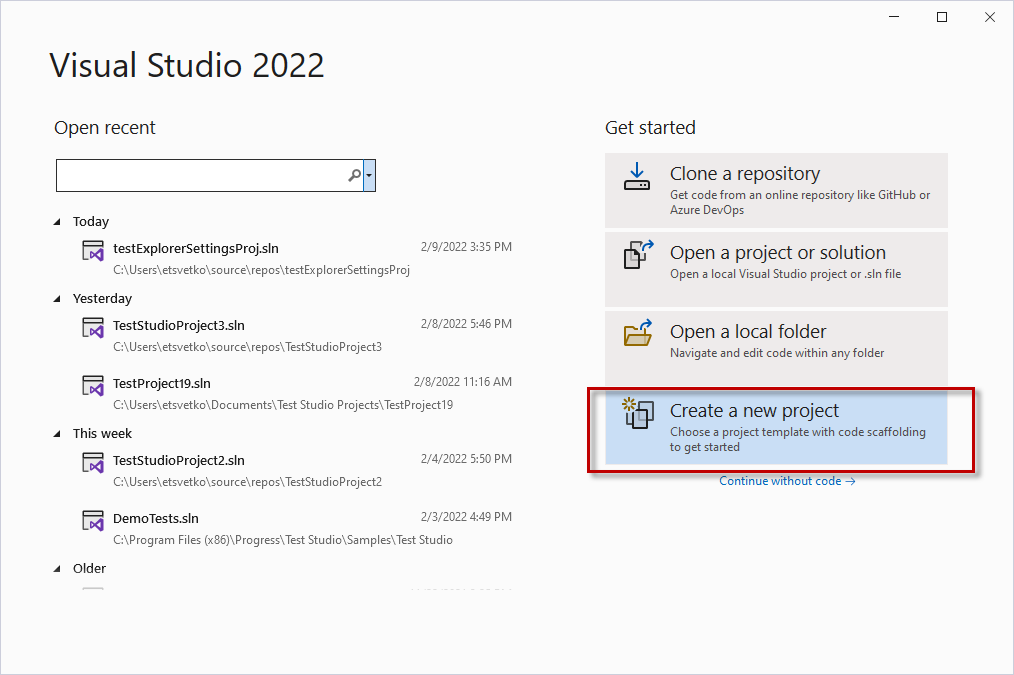 Create and Record a Web Test in Visual Studio Plugin - Progress