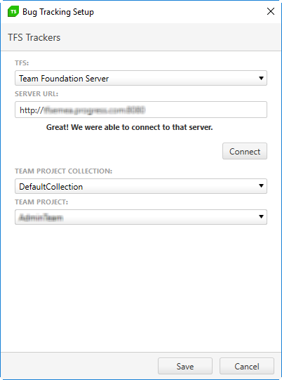 TFS server on premise