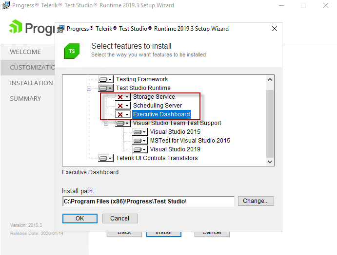 Remove multiple components