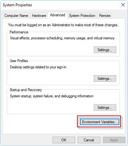 Add Test Studio Installation Path to Environment Variables - Progress Test  Studio