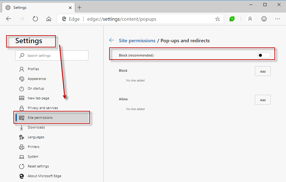 Configure Edge Chromium for Test Studio Automation | Progress Test Studio