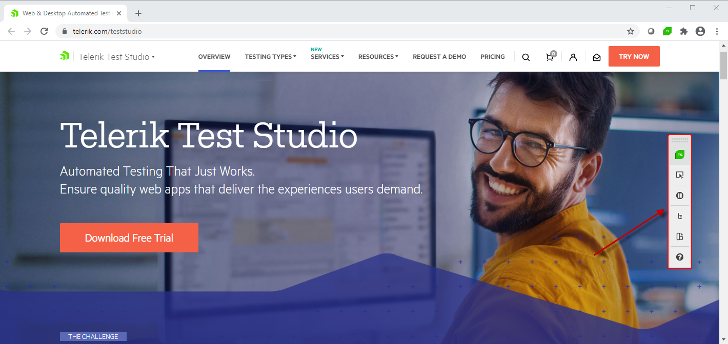 Create and Record a Web Test in Visual Studio Plugin - Progress