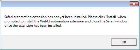 Not installed