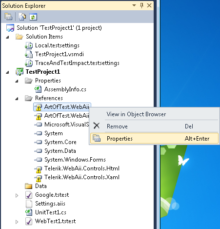 Configuration properties visual studio как перейти