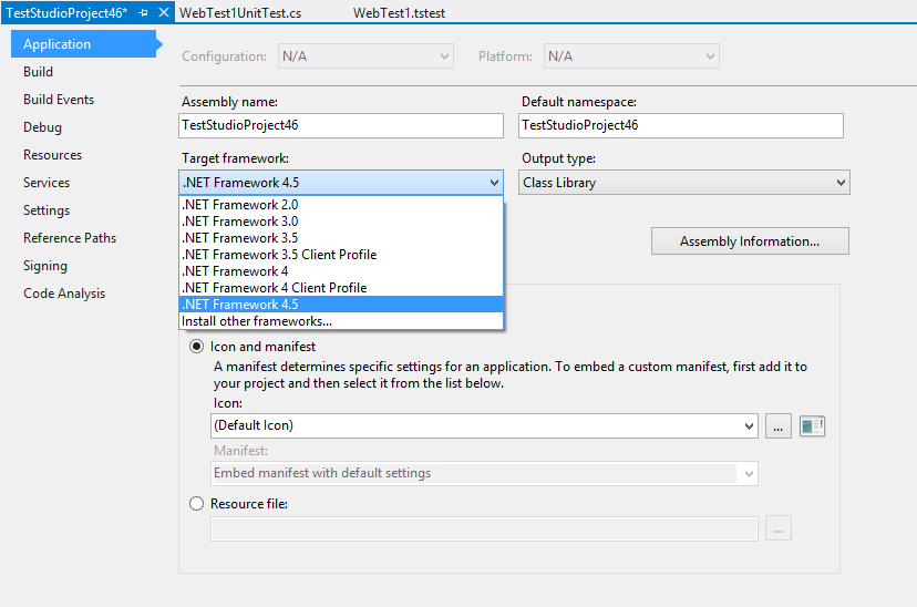 Missing Assembly References in Test Studio Project - Progress Test Studio