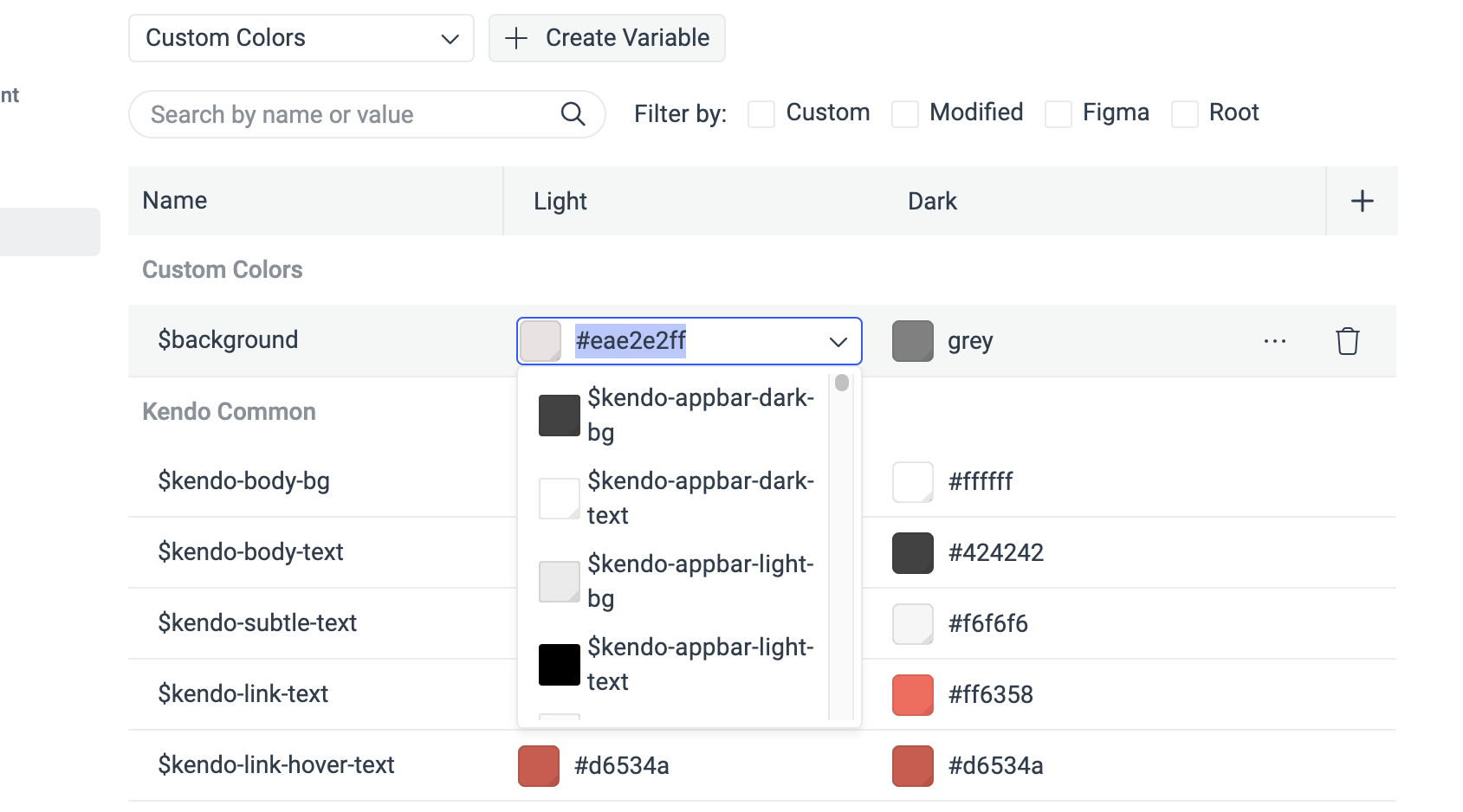 Inline Editing of Variables in Progress ThemeBuilder